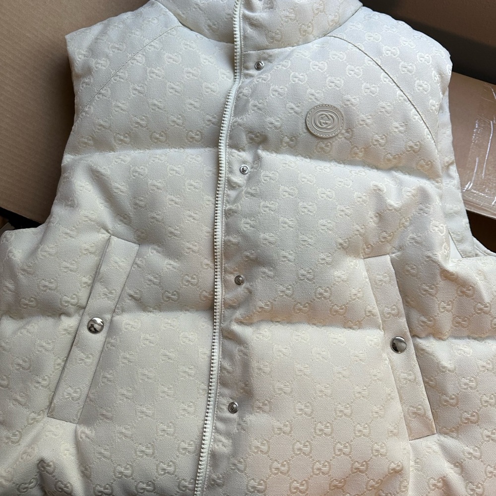 Gucci Womens Puffer Vest- AUTHENTIC!